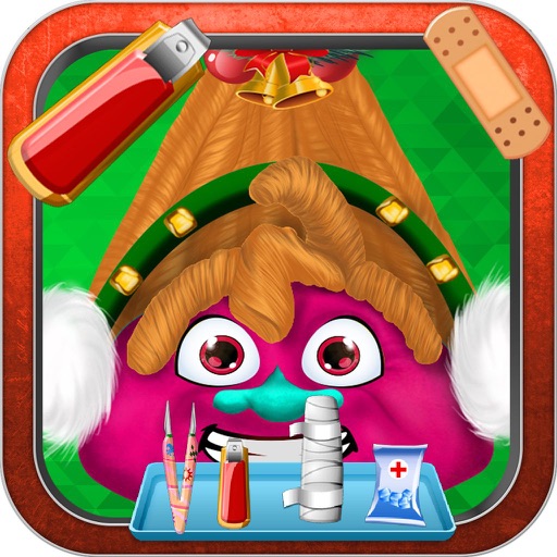 Nail Doctor Christmas Game for Trolls vs Vikings