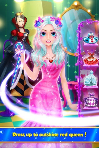 Magic Destiny Makeover Salon - Alice in Wonderland version screenshot 3