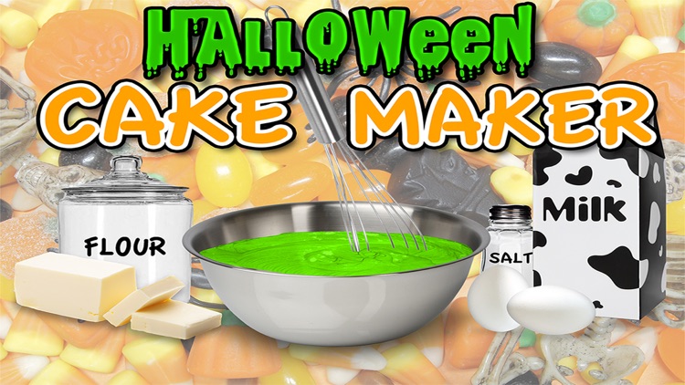 Halloween Cake Maker Make & Bake Chef Dessert Food