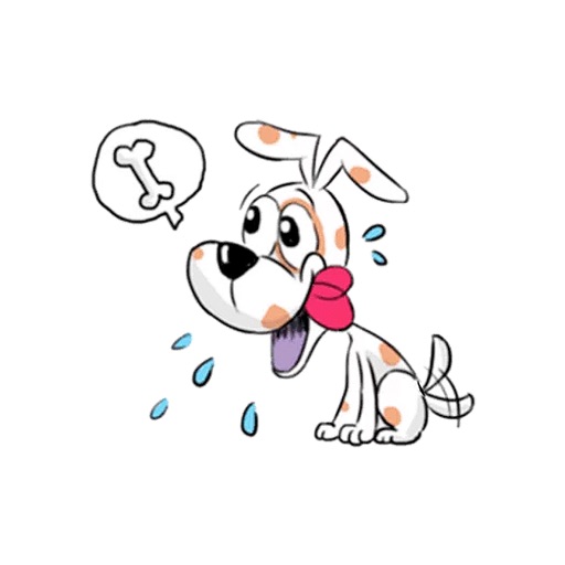 Dalmatian The Cute Dog Sticker Pack icon