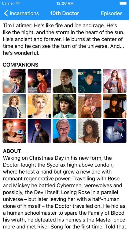 Whoniverse — A guide for Doctor Who screenshot-4