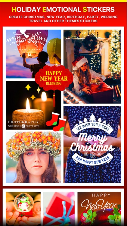 Typography - Thanksgiving, Christmas, New Year
