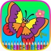 Butterfly Coloring Book for Kids and Toddler