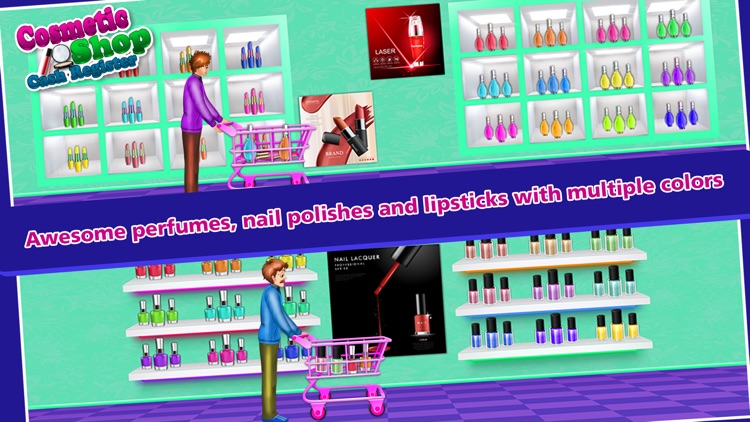 Makeup Supermarket & Shopping Mall Face Paint Home