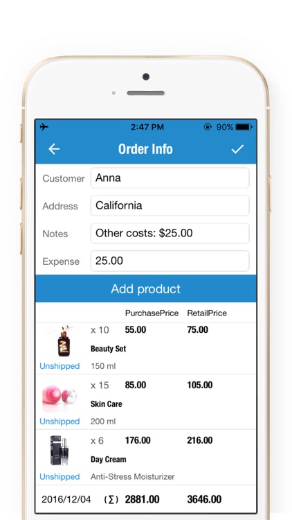 Order Tracker-Sales Manager & Inventory Taking Now