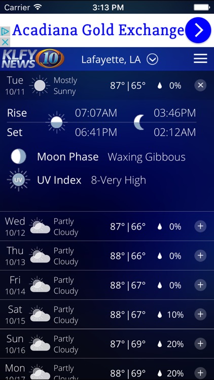 KLFY Weather - Weather and Radar from Lafayette screenshot-3