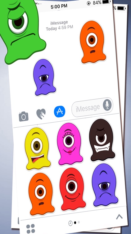 Monster Stickers for iMessage