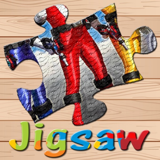 Kids Jigsaw Puzzles Free Game - For Power Rangers icon