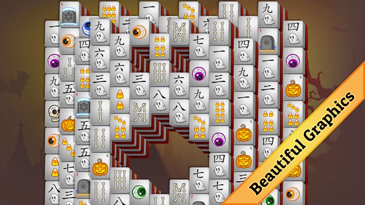 Halloween Mahjong screenshot-3