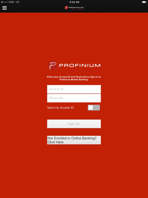 Profinium Mobile for iPad