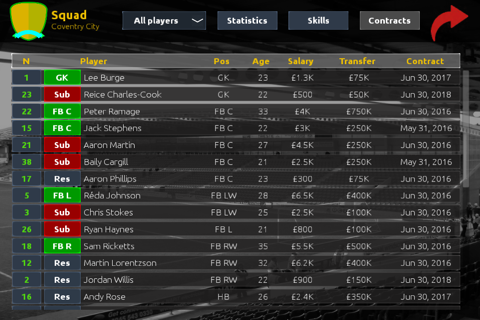 Association Football Manager screenshot 4