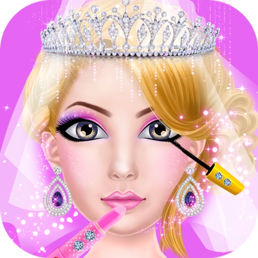 Princess Wedding Makeover Girls Games Icon