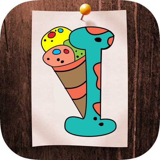 ABC Coloring Book - Letter And Number Learning With Color Icon