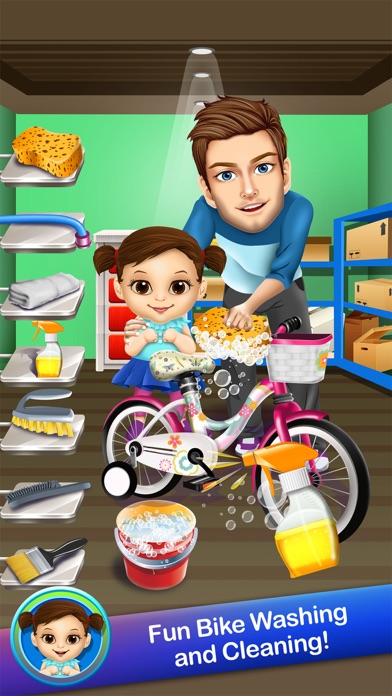 My Dina Kids Dress-Up Salon Food Games Free! screenshot 3
