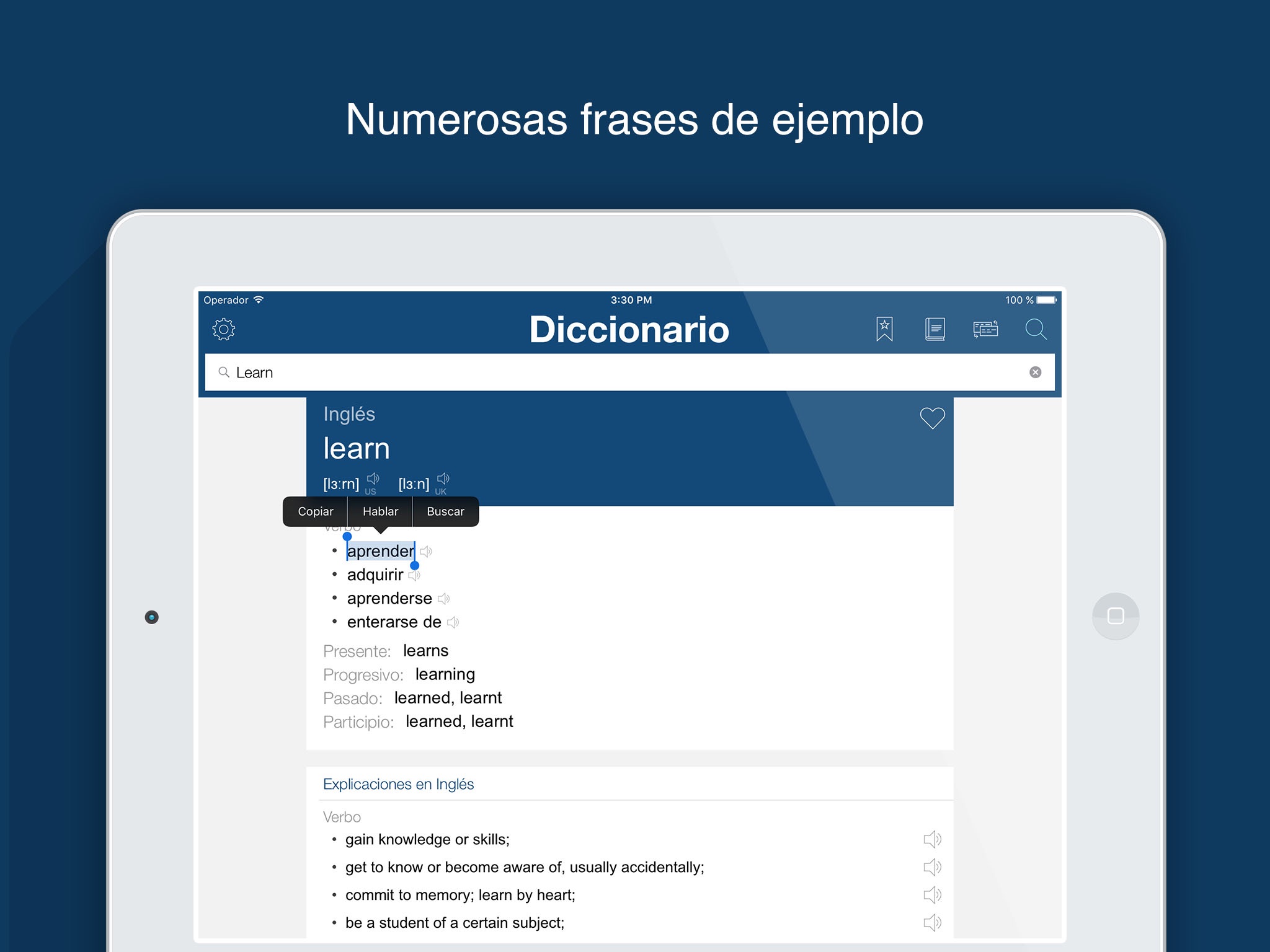 Spanish English Dictionary App screenshot 2