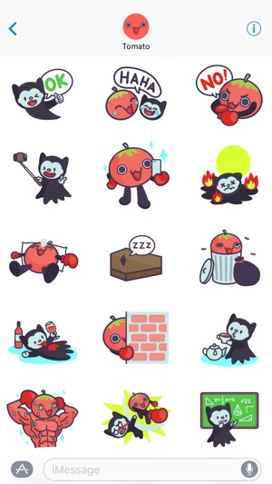 Tomato Vampire Stickers(圖3)-速報App