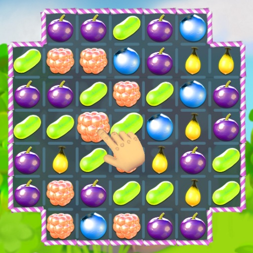 Jelly Blast Match 3: Fruit Mania For Kids