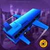 Flying Bus City Stunts Simulator - Collect stars by performing stunts in 3D modern city