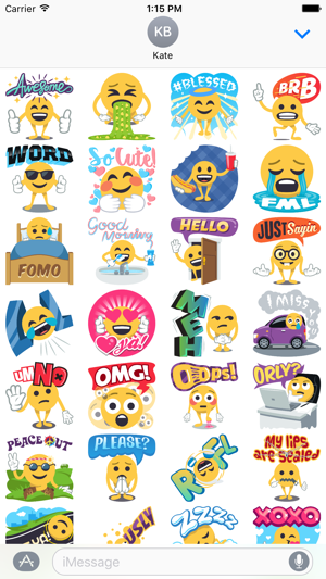 Emoji Guy: Emoji Stickers Inspired by Em
