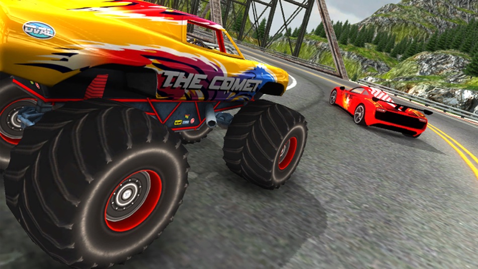 Idle racer 3d. Монстер рейсинг. Гонки монстр трак против гоночной машины. Crazy Racer 3d. Crazy cars 3d.