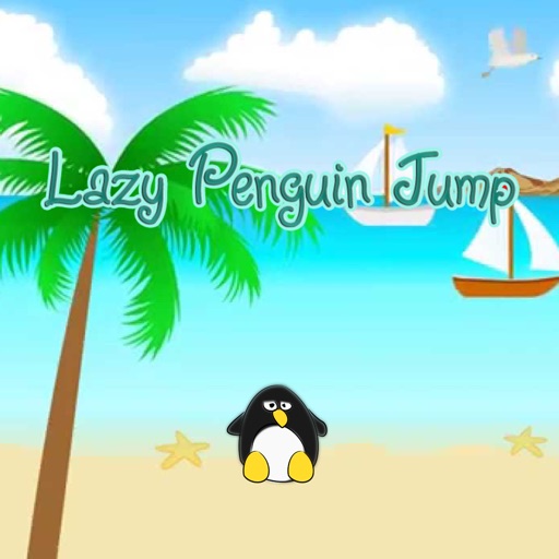 Lazy Penguin Jump iOS App