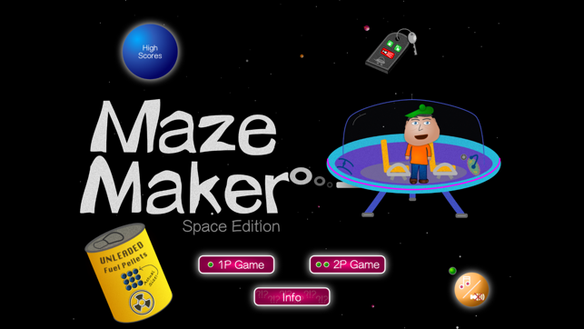 Maze Maker Space Edition