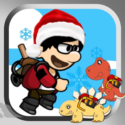 santa claus tackle - christmas new year games 2016 Icon