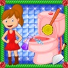 バスルームクリーニングガール - クリーンアップ＆洗濯ゲーム