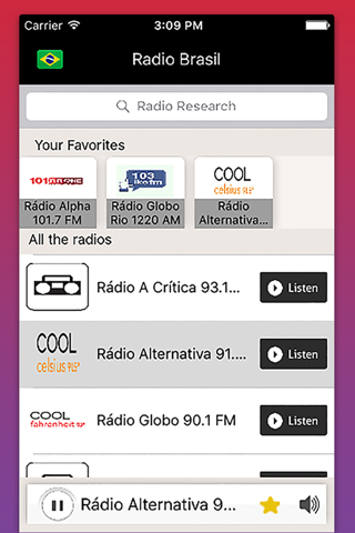 Rádio Brasil - Rádios Brazil - BRA música screenshot 3