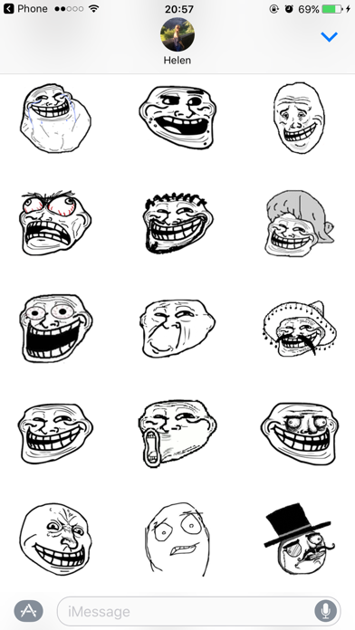 Big Open Mouth Troll Face Funny Meme Faces Png Transparent Png Kindpng