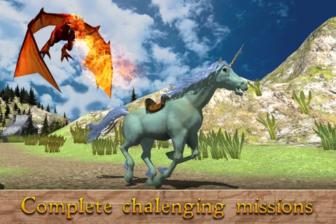Unicorn Survival Simulator 3D - Be a magic horse screenshot 4