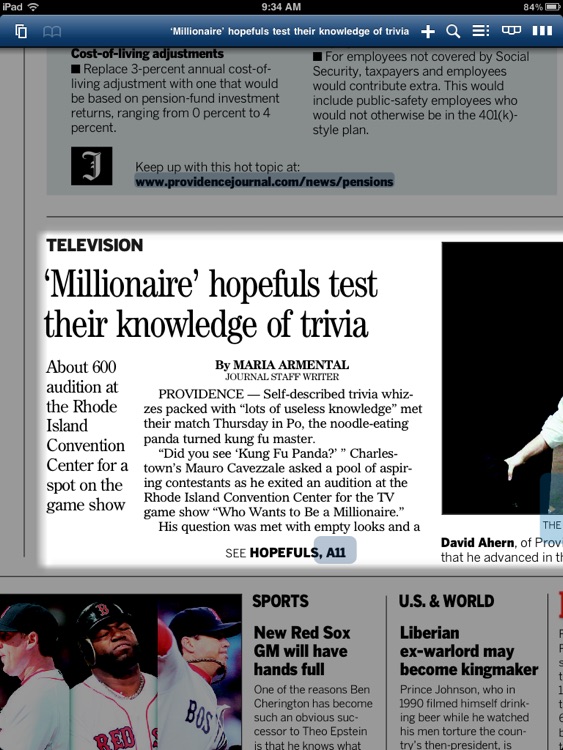 Providence Journal eEdition screenshot-3