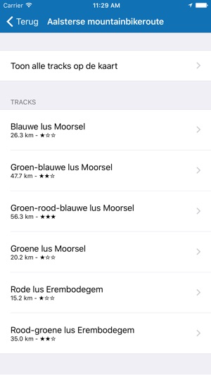 Mountainbike netwerk Vlaanderen(圖4)-速報App