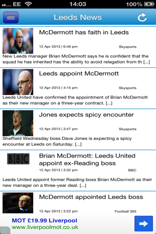 Leeds News screenshot 3