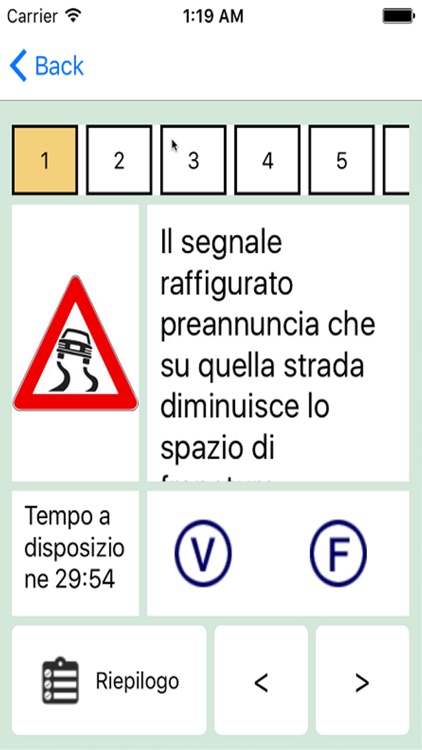 Quiz Revisione Patente screenshot-4