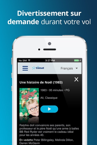 Air Transat CinePlus A screenshot 3