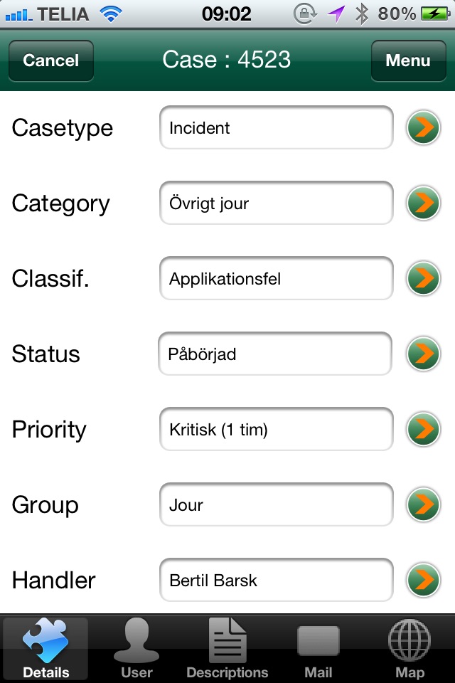 Nilex Mobile Helpdesk screenshot 2