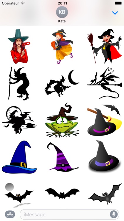 Halloween • 140 stickers for iMessage screenshot-3