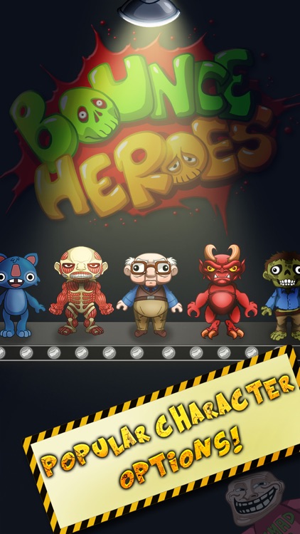 Bounce Heroes - Anime Super Hero Jump Games