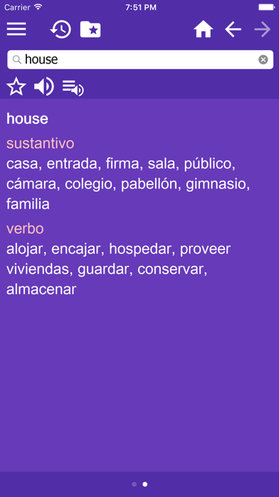 Diccionario Español-Plurilingüe screenshot 3
