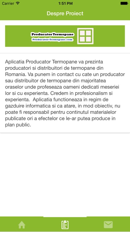 Producator Termopane