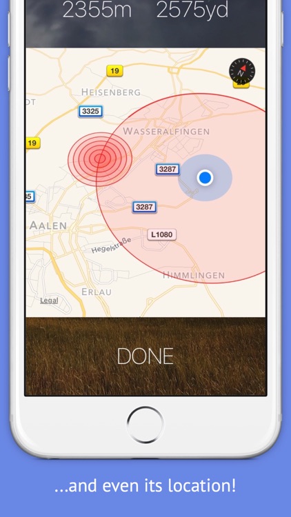 Thunderstorm Location Calculator - Get Distance & Location of the next Thunderstorm!