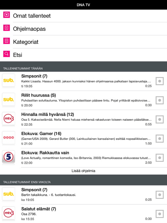 DNA TV HD