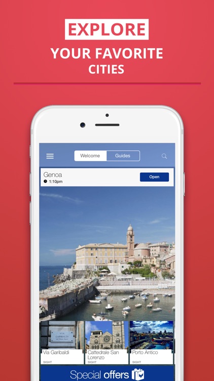 Genoa - City Guide & Offline Map