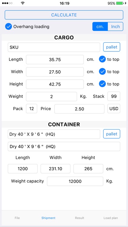 Cargo Optimizer for iPhone screenshot-4