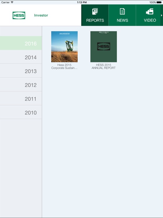 Hess Corp Investor Relations HD screenshot-3
