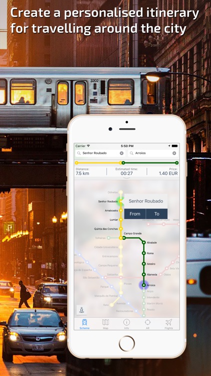 Lisbon Subway Guide and Route Planner