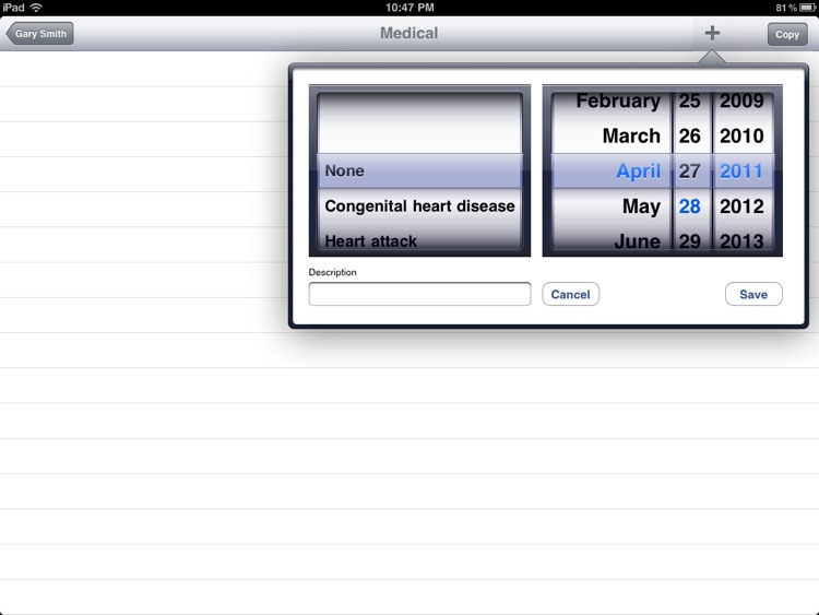 Family Medical History HD screenshot-3