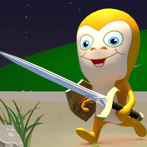 史诗武士刀亲猴 - 剑战斗 icon