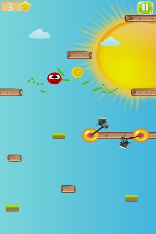 Red Ball Bounce Rush screenshot 3